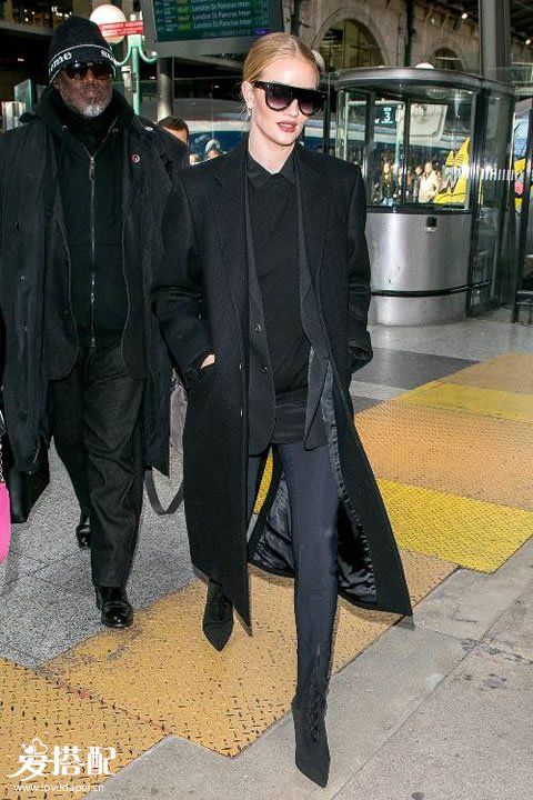 Leggings+踝靴,早春最舒适优雅的搭配就是它!
